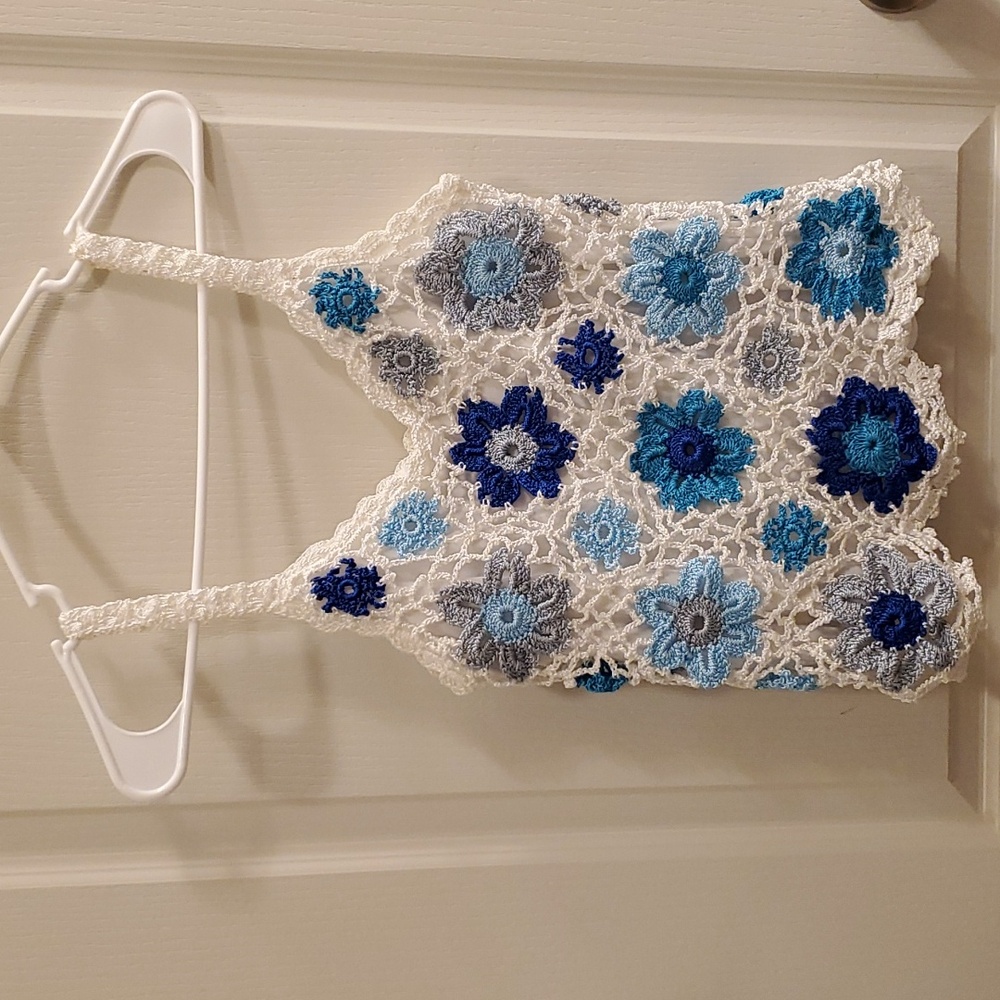 Handmade crochet tank top